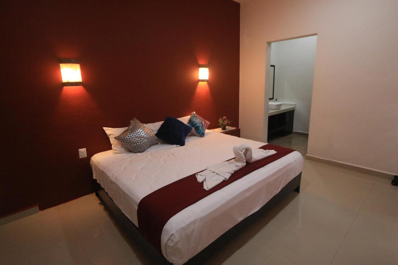 Hotel Margarita Bacalar Bagian luar foto