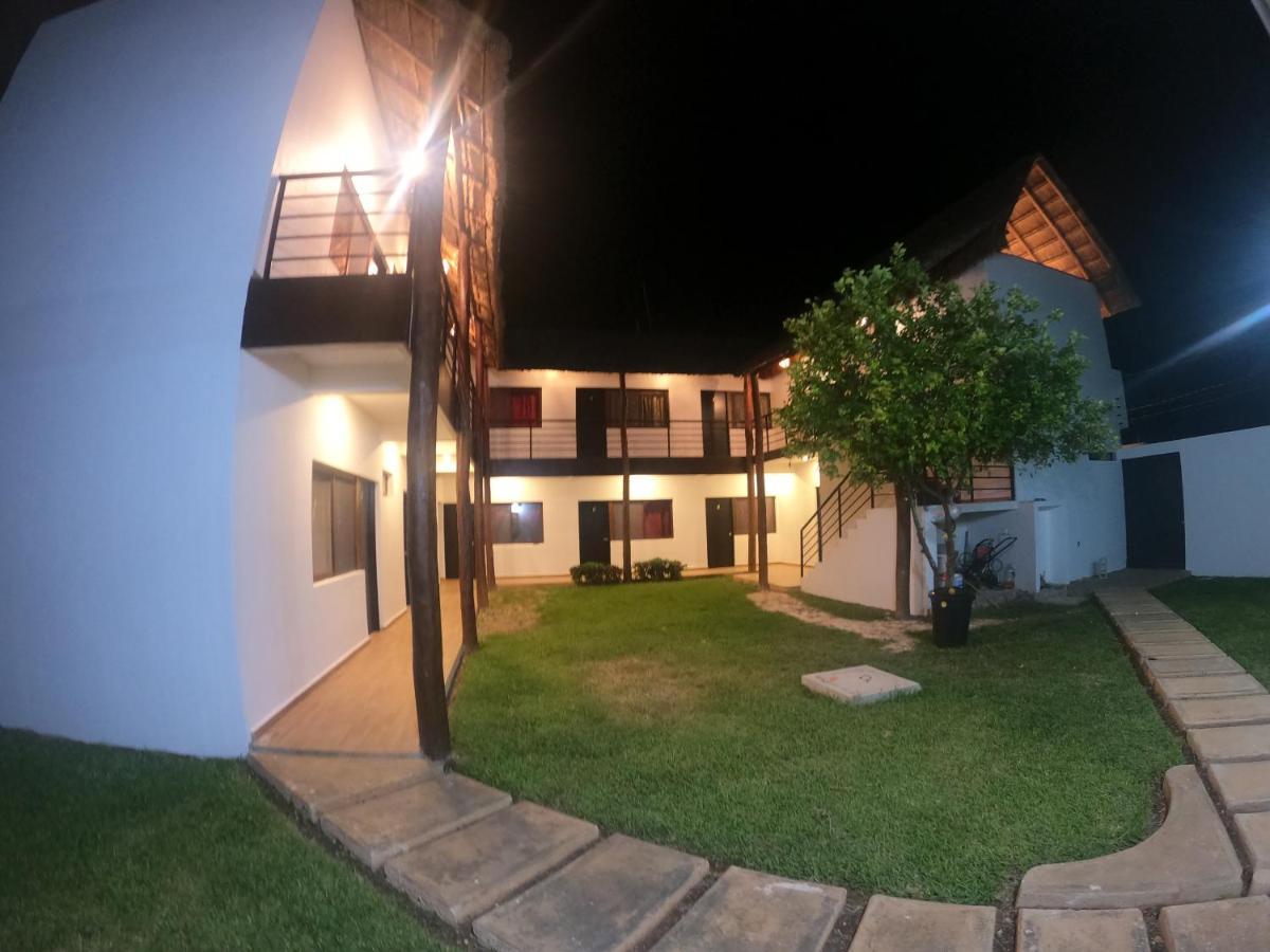 Hotel Margarita Bacalar Bagian luar foto